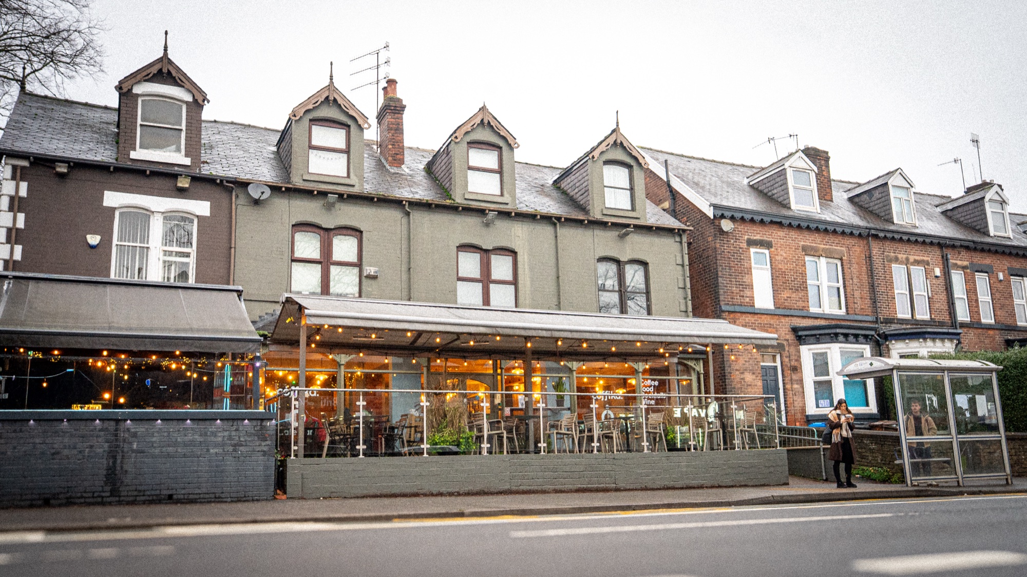 Coffika exterior on Ecclesall Road